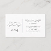 Pink Blush Cloud Make-up Artist Lash Services Kortingskaartje (Achterkant)