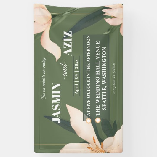 Pink blush floral Circle Spandoek (Verticaal)