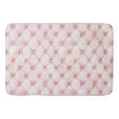 Pink Blush Gold Tufts Badmat (Voorkant)