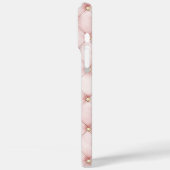 Pink Blush Gold Tufts Case-Mate iPhone Case (Achterkant / Links)
