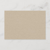 PINK BLUSH PEONY FLORAL WATERVERF WEDING RSVP INFORMATIEKAARTJE (Achterkant)