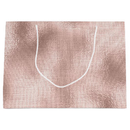 Pink Blush Roos Gold Groot Cadeauzakje