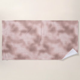 Pink Blush Roos Gold Strandlaken