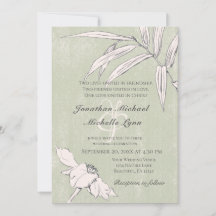 Pink Blush Simple Floral Garden Christelijk Wedden