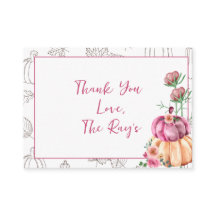 Pink Boho A Little Pumpkin is op de weg sluiting