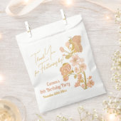 Pink Boho Butterfly Verjaardagsfeestje Dank u Bedankzakje (Geknipt)