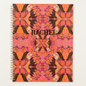 Pink Boho Custom Journal Planner (Voorkant)
