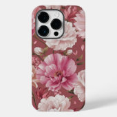 Pink Boho Floral Case-Mate iPhone Case (Achterkant)