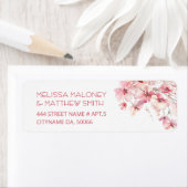 Pink Boho Floral White | Wedding Etiket (Insitu)