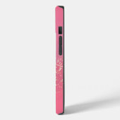 Pink Boho minimalist Ephemera Case-Mate iPhone Case (Achterkant / Links)