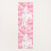 Pink Boho minimalist Ephemera ornament Yogamat (Achterkant)