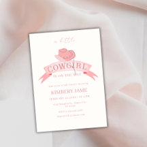 Pink Boho Wild West Cowgirl Pet Baby shower