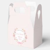 Pink Boho Wildflowers Graduation Party Bedankdoosjes (Geopend)