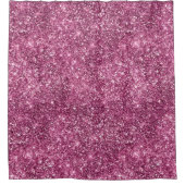 Pink Bokeh Glitter Douchegordijn (Voorkant)