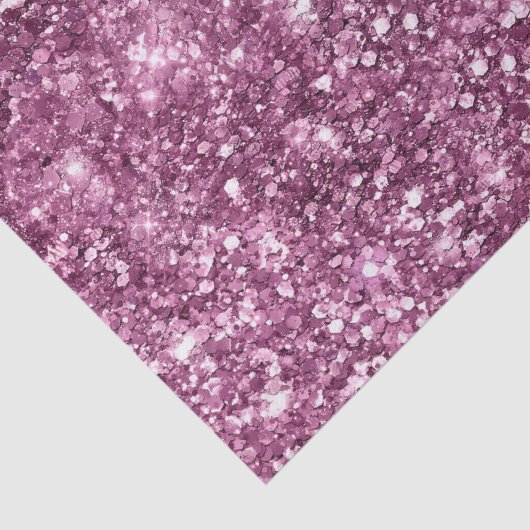 Pink Bokeh Glitter Tissuepapier (Detail)