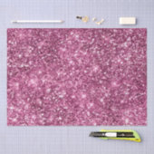 Pink Bokeh Glitter Tissuepapier (Craft)