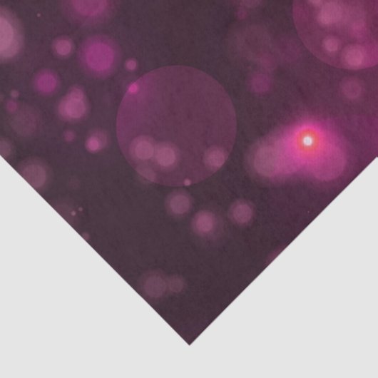 Pink Bokeh Tissuepapier (Detail)
