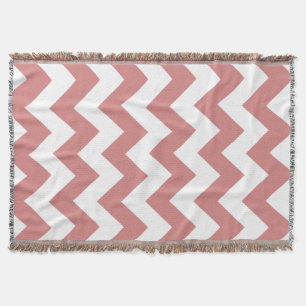 Pink Bold Chevron Deken