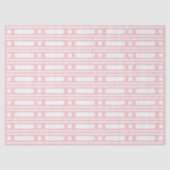 Pink Bone Inlay Dots Border Decoupage Paper Tissuepapier (Voorkant)