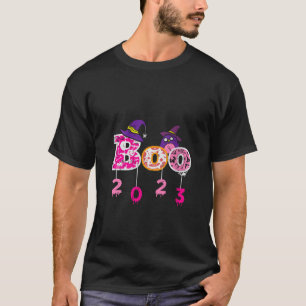 Pink Boo 2023 Spider WItch Pet Leuke enge Hallowee T-shirt