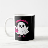 Pink Boo-jee Funny Ghost Halloween Koffiemok (Links)