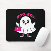 Pink Boo-jee Funny Ghost Halloween Muismat (Met muis)