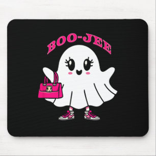 Pink Boo-jee Funny Ghost Halloween Muismat