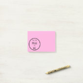Pink Boss of Me Notitieblok Post-it® Notes (Op bureau)