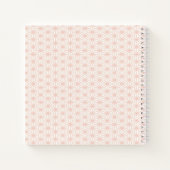 pink bouquet Bridal Shower Notitieboek (Achterkant)