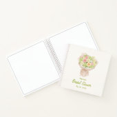 pink bouquet Bridal Shower Notitieboek (Binnen)