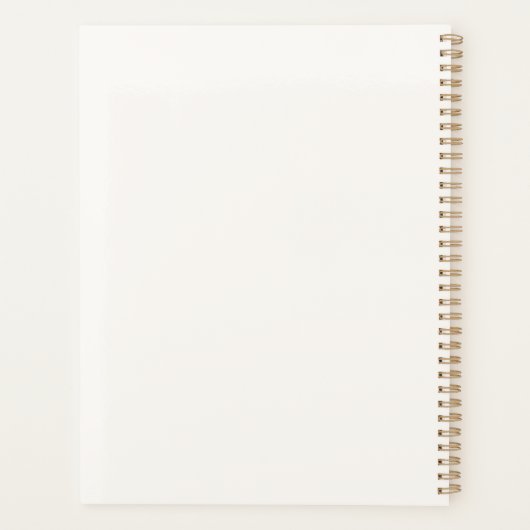 pink bouquet Bridal Shower Planner (Achterkant)