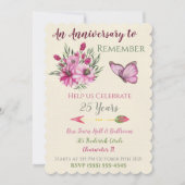 Pink Bouquet Kaart (Voorkant)