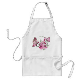 Pink Bouquet Standaard Schort