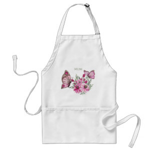 Pink Bouquet Standaard Schort