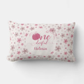 PINK BOW & ARCH FALL PUMPKIN FLOWERS BIRTHDAY KUSSEN (Voorkant)