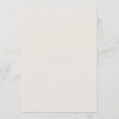 Pink Bow Baby Girl Baby Shower Kaart (Achterkant)