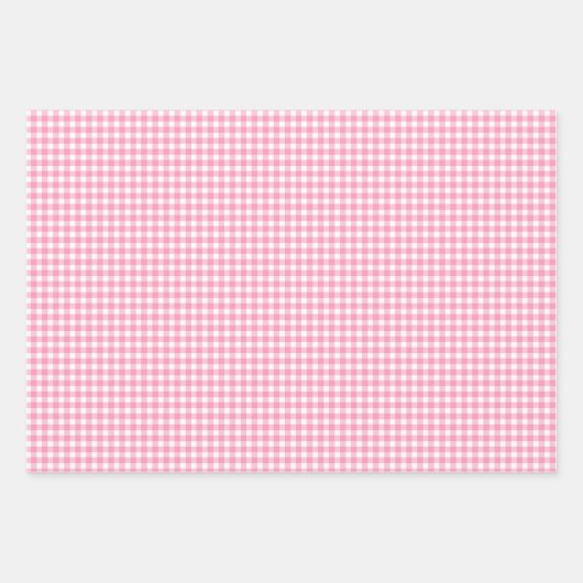 Pink Bow Baby shower Wrapping Paper (Voorkant 2)