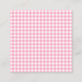 Pink Bow Boeken voor Baby Informatiekaartje (Achterkant)