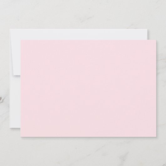 Pink Bow Boutique 2e Verjaardag Party Foto Kaart (Achterkant)