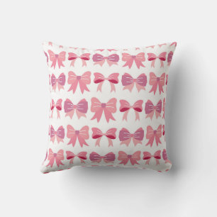 Pink Bow Charm Kussen