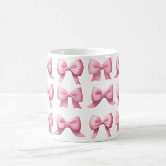 Pink Bow Coffee/Tea Mug Koffiemok (Center)