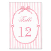 Pink Bow Coquette Kaart (Achterkant)