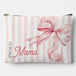 Pink Bow Coquette Proud Mama Etui