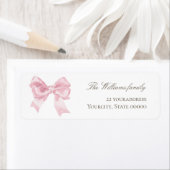 pink bow etiket (Insitu)