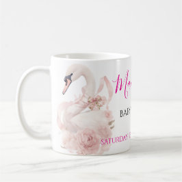 Pink Bow Girl Baby Shower Invitation Koffiemok