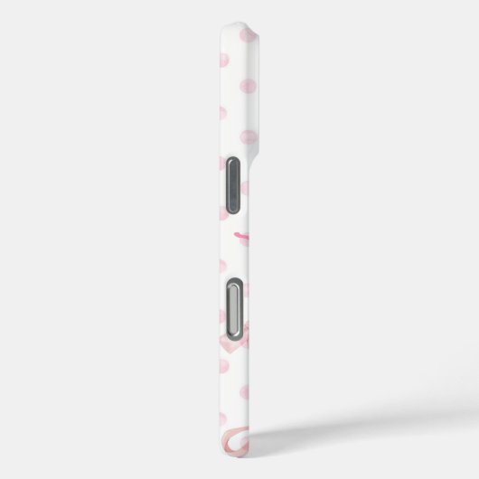 Pink Bow iPhone Case (Achterkant / Rechts)