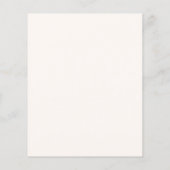 Pink bow ivory it's a girl Baby Shower invitation (Achterkant)