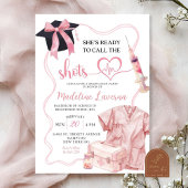 Pink Bow Medical Nurse Afstuderen Kaart