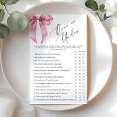 Pink Bow over of onder vrijgezellenfeest spel