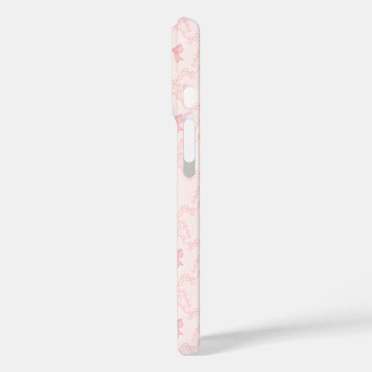  Pink Bow Pattern Case-Mate iPhone Case (Achterkant / Links)